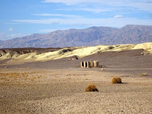 Colored desert mountains